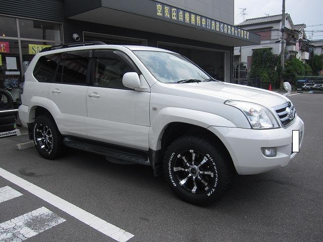 ランドクルーザープラド120系ホイール ランドクルーザープラド 120系 CBA-TRJ120W(120系) | 装着ギャラリー