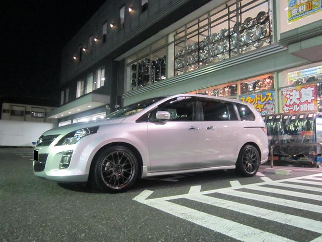 マツダ Mpv Homura レイズ 2 8 Gt 限定カラー 国産車 19インチ 8 5j ガンメタ 装着ギャラリー カーポートマルゼン アルミホイールとタイヤの専門店