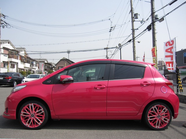 19607★ヴィッツ (NSP13#/KSP130/NCP13#) 中期　フロントスポイラー　純正OP ヴィッツ NHP130 NCP131 NSP135 KSP130 後期 フロントアンダー