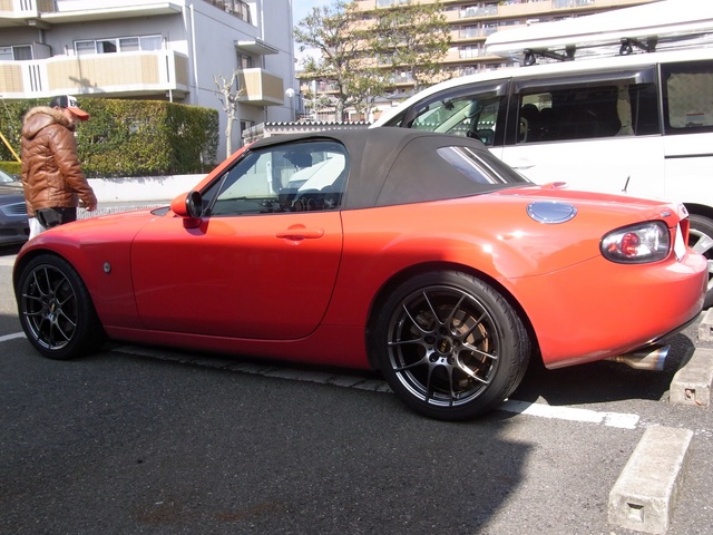 b*u様 NCEC トルセンデフ　NCロードスター NCECにS2000のトルセンデフを取付ける（2）（マツダ
