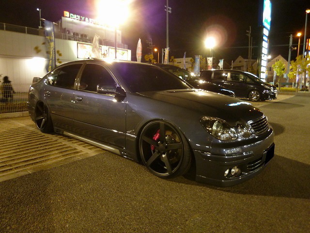 トヨタ アリスト ヴォッセ Vvs Cv3 国産車 インチ 10 5j マットブラック 装着ギャラリー カーポートマルゼン アルミホイールとタイヤの専門店