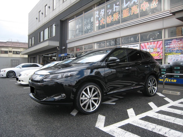 ロジャムオルタネイティブ　22インチ cx5 ハリアー　レクサス　送料無料 大口径 ドレスアップ用にROJAM Alternative 22in 8.5J +45 PCD114.3