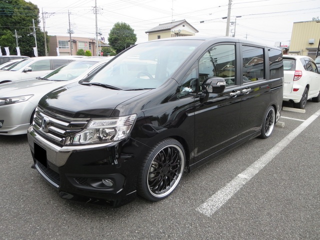 ホンダ ステップワゴン グノーシス ワーク Hs2 19インチ 8 5j マットディープブラック 装着ギャラリー カーポートマルゼン アルミホイールとタイヤの専門店