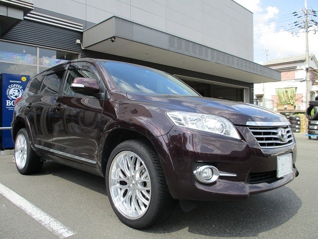 トヨタ ヴァンガード フェンダーフレアセット ブラック トヨタ