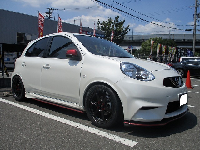 マーチ 13系 K13改 | 装着ギャラリー | カーポートマルゼン