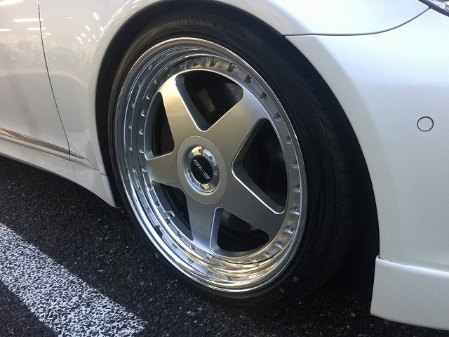レクサスLS500 Fスポーツ ポテンザS001L RFT カールソン