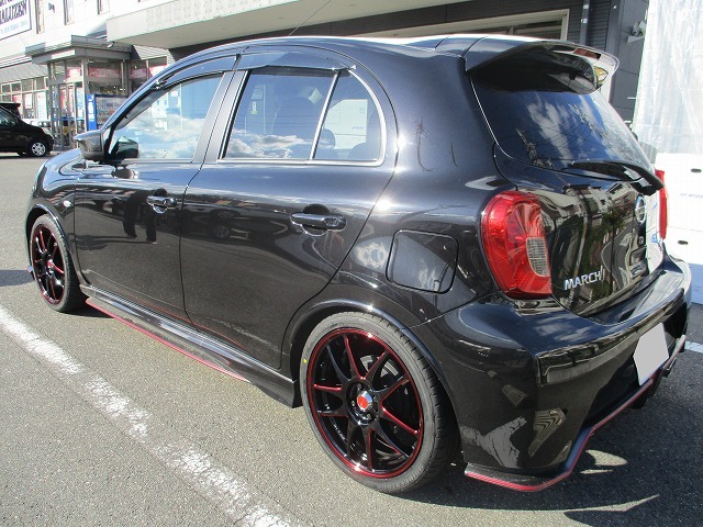 マーチ 13系 K13改 | 装着ギャラリー | カーポートマルゼン