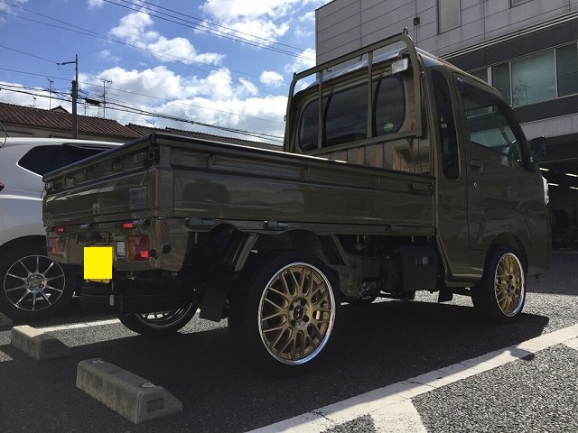 ハイゼット S500系【LT】 S500P | 装着ギャラリー | カーポートマルゼン