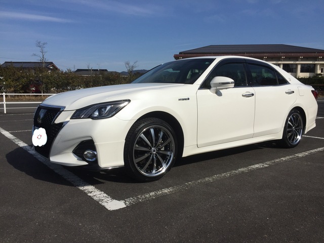 トヨタ クラウンアスリート シュタイナー Kyoho Vs5 19インチ 8 0j ブラックポリッシュ 装着ギャラリー カーポートマルゼン アルミホイールとタイヤの専門店