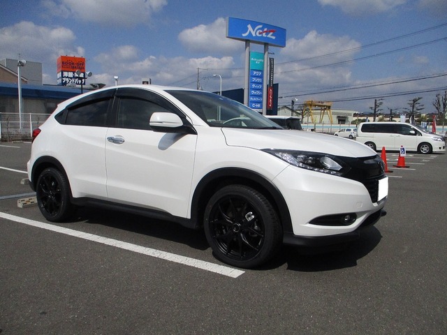 ホンダ ヴェゼル Ssr タナベ Gt V03 18インチ 7 5j フラットブラック 装着ギャラリー カーポートマルゼン アルミホイールとタイヤの専門店