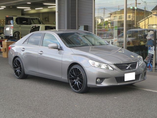 トヨタ マークx 平成21年10月 令和1年12月 型式 Dba Grx135 2 5l 250g Four 250s Four 駆動方式 4wd レイズ Homura ホムラ 2 9 装着写真から選んでショッピング カーポートマルゼン公式サイト アルミホイールとタイヤの専門店