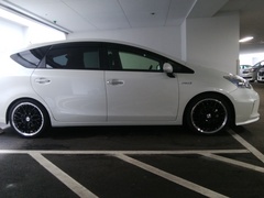 プリウス用19インチマルチフォルケッタ プリウス60系専用 ロクサーニ マルチフォルケッタ(ブラック