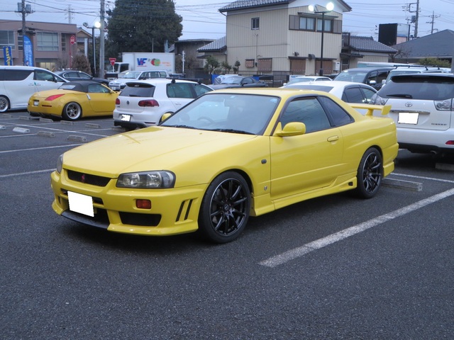 ニッサン スカイライン 平成10年5月 平成13年5月 型式 Er34 R34系 25gt ターボ Gt V 駆動方式 2wd レイズ グラムライツ 57 トランセンド 装着写真から選んでショッピング カーポートマルゼン公式サイト アルミホイールとタイヤの専門店