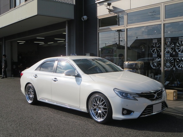 トヨタ マークx 平成21年10月 令和1年12月 型式 Dba Grx130 2 5l 250g 250s 250rds 駆動方式 2wd ウェッズ マーベリック 709m 装着写真から選んでショッピング カーポートマルゼン公式サイト アルミホイールとタイヤの専門店