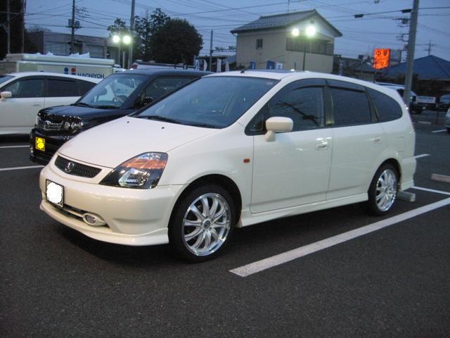 ホンダ ストリーム モンツァ ワーウィック エクスター 18インチ 7 0j パールホワイトポリッシュ 装着ギャラリー カーポートマルゼン アルミホイールとタイヤの専門店