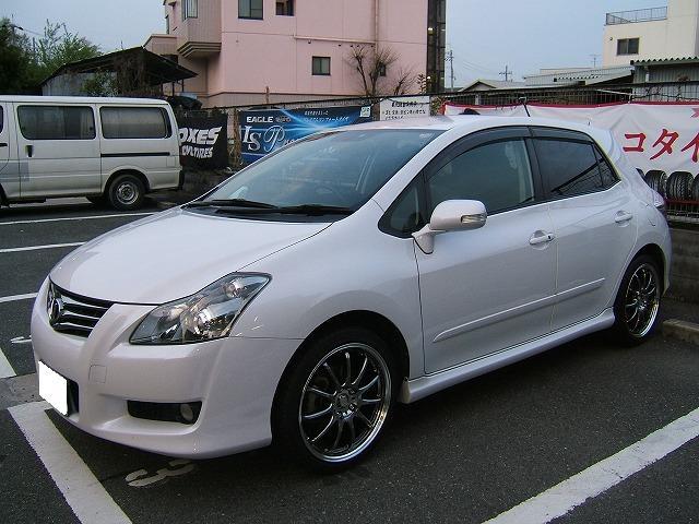 トヨタ ブレイド ワーク エモーション ワーク 11r 18インチ 7 5j グリミットシルバーダイヤカットリム 装着ギャラリー カーポートマルゼン アルミホイールとタイヤの専門店