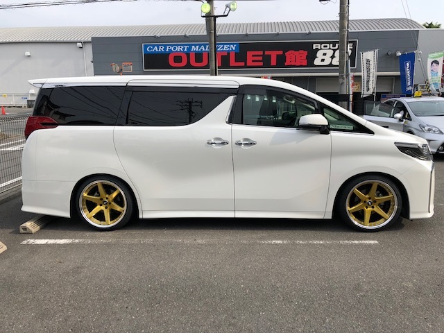 KAR 30アルファード 30% アルファード 30系 DBA-AGH30W(30系) | 装着ギャラリー | カーポート