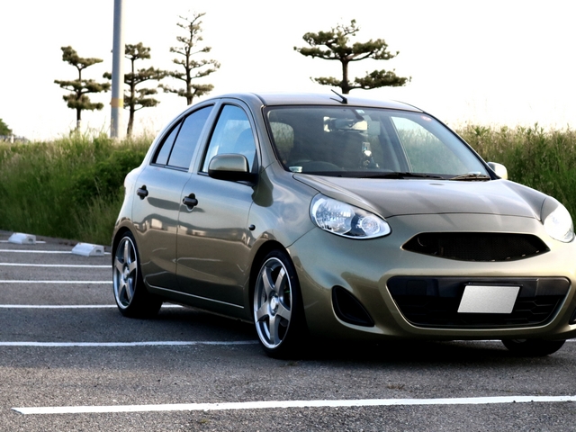 マーチ 13系 DBA-K13 | 装着ギャラリー | カーポートマルゼン