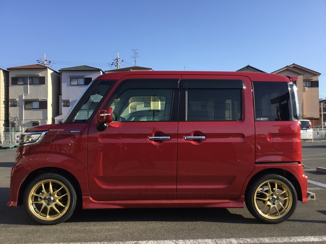 MK53Sスペーシアカスタム純正AW ＆新品タイヤ (R6.6.9取付)4本