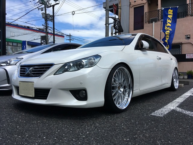 トヨタ マークx Vs ワーク Xx インチ 9 0j バーニングシルバー 装着ギャラリー カーポートマルゼン アルミホイールとタイヤの専門店