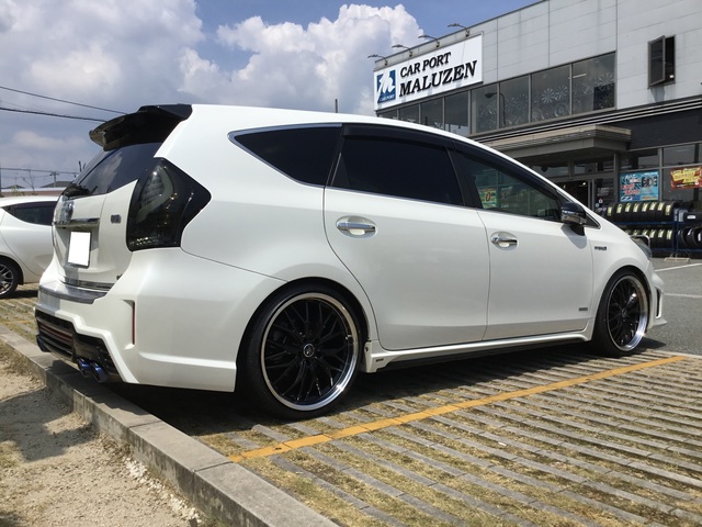 プリウスα 40系 ZVW40W/41W | 装着ギャラリー | カーポートマルゼン