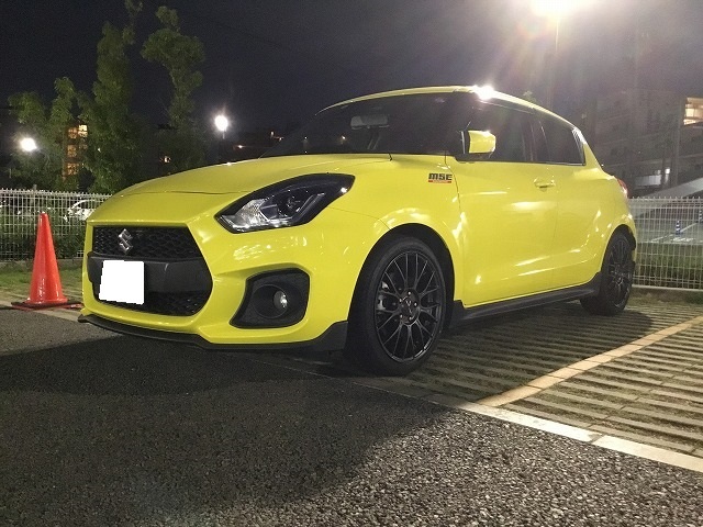 スズキ スイフト エンケイ エンケイ Pfm1 装着写真から選んでショッピング カーポートマルゼン公式サイト アルミホイールとタイヤの専門店