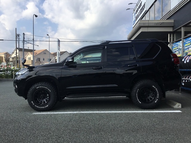 LDA-GDJ151W ランドクルーザープラド使用 17インチスタッドレス4本 ランドクルーザープラド 150系 LDA-GDJ151W | 装着ギャラリー