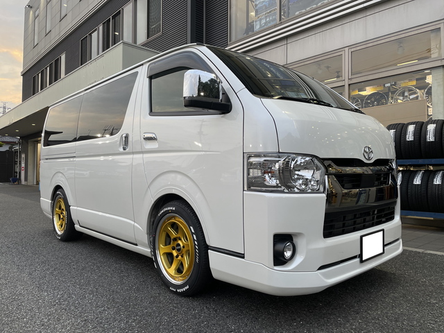 リアル-200系ハイエース ホイール TAW Styling6 18X8.0J +37 ...