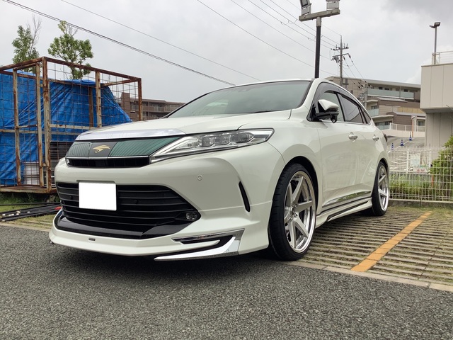 トヨタ ハリアー  ジースト(ワーク) ST1 21インチ(8.5J) ブラッシュド 