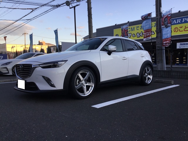 CX-3 DK系 DK5FW、DK5AW、DKEFW、DKEAW、DK8FW、DK8AW、DK8FY、DK8AY | 装着ギャラリー |  カーポートマルゼン