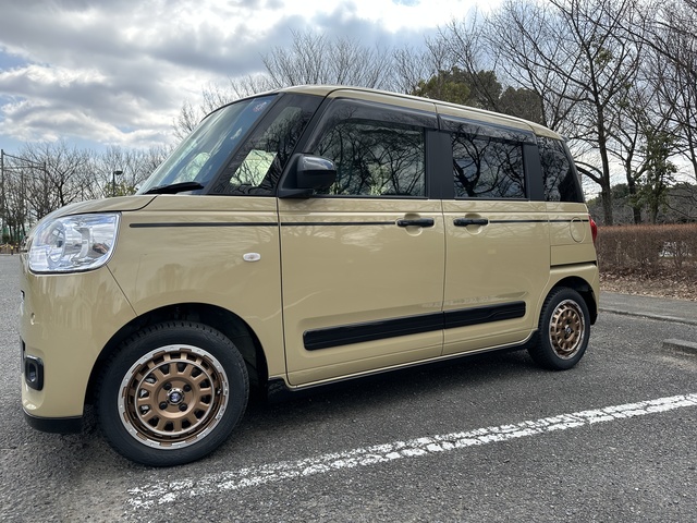 【10％OFF】 MOVE キャンバスLA850S サスペンションキット 4点セット 黒 パーツ