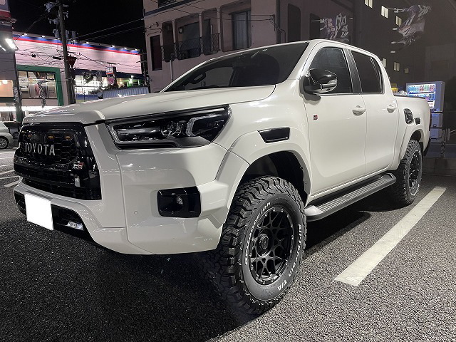 ゼ*ー様 【自作説明書つき】 125 ハイラックス ホワイト アンバー