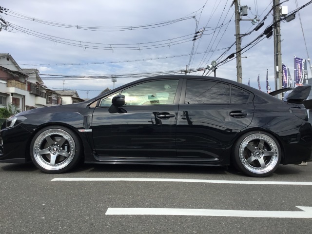 シンイチ　wrx sti vabホイール④ スバル SUBARU WRX STI VAB 純正 ホイール 4本 8.5J-18 PCD114.3