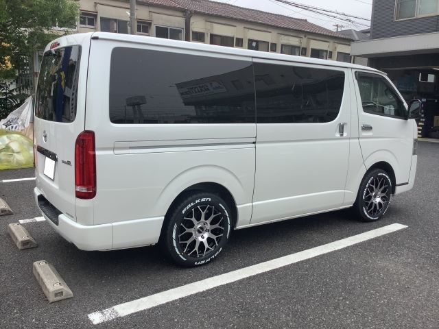 ハイエース (200系) 200系【LT】 214W、223B | 装着ギャラリー | カー