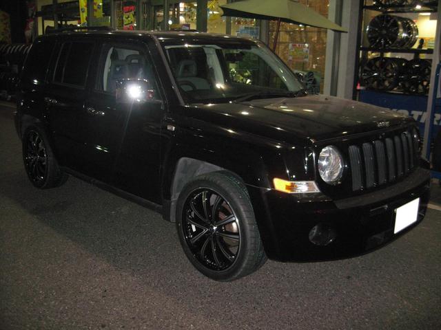 ジープ パトリオット アヴァンサール(イリス) アヴァンサール 20インチ(8.0J) ブラックポリッシュ/ブラックリム 装着
