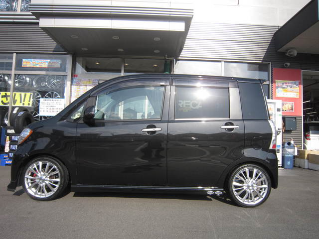 L455S L465S 前期 タントエグゼ カスタム 純正フロントバンパー 52119-B2880　底面ステー欠　茶色　紫系 前期型 不人気ダイハツ タントエグゼ・カスタム(L455S⁄L465S型