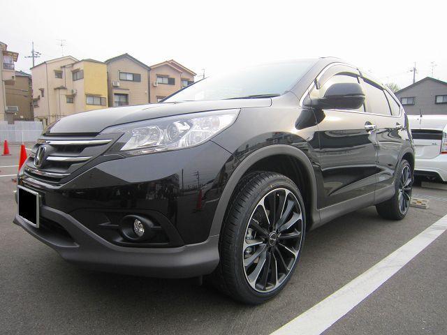 CR-V RM1/RM4型 12p 高級プラチナム超鏡面ブラックメッキピラー 楽天