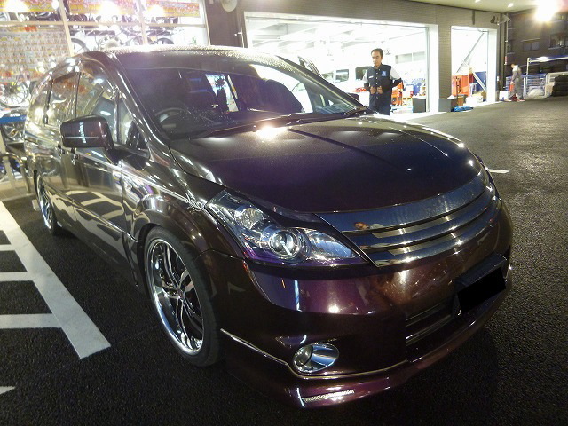 ニッサン プレサージュ Kyoho Ame シャレン Xf 55 装着写真から選んでショッピング カーポートマルゼン公式サイト アルミホイールとタイヤの専門店