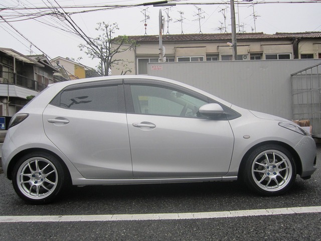 Mazda デミオ16インチホイール 付き レイズ ボルクレーシング TE37 SONIC(ソニック) 16インチ - デミオ DJ